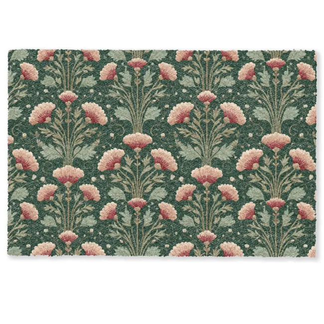 Deurmat - Patroon - Botanisch - Kleurrijk
