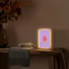 Smiley - Drip - Neon Light Box met kabel (Tafellamp) klein -sfeer4