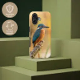 IJsvogel - Tak - Water - Kleurrijk - Levendig Toughcase MagSafe Apple iPhone 17 klein -USP_PrintM_DE