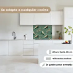 Kersenbloesem - Kraamvogels - Groen keuken achterwand 2 middel 865 -sfeer4_ES