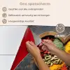 Houten - Hart - Kleurrijke - Specerijen keuken achterwand spatscherm klein -spatscherm_NL