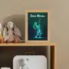 Tennis - Futuristisch - Sport - Neon Light Box met kabel (Kinderlampje) klein -sfeer2_kind