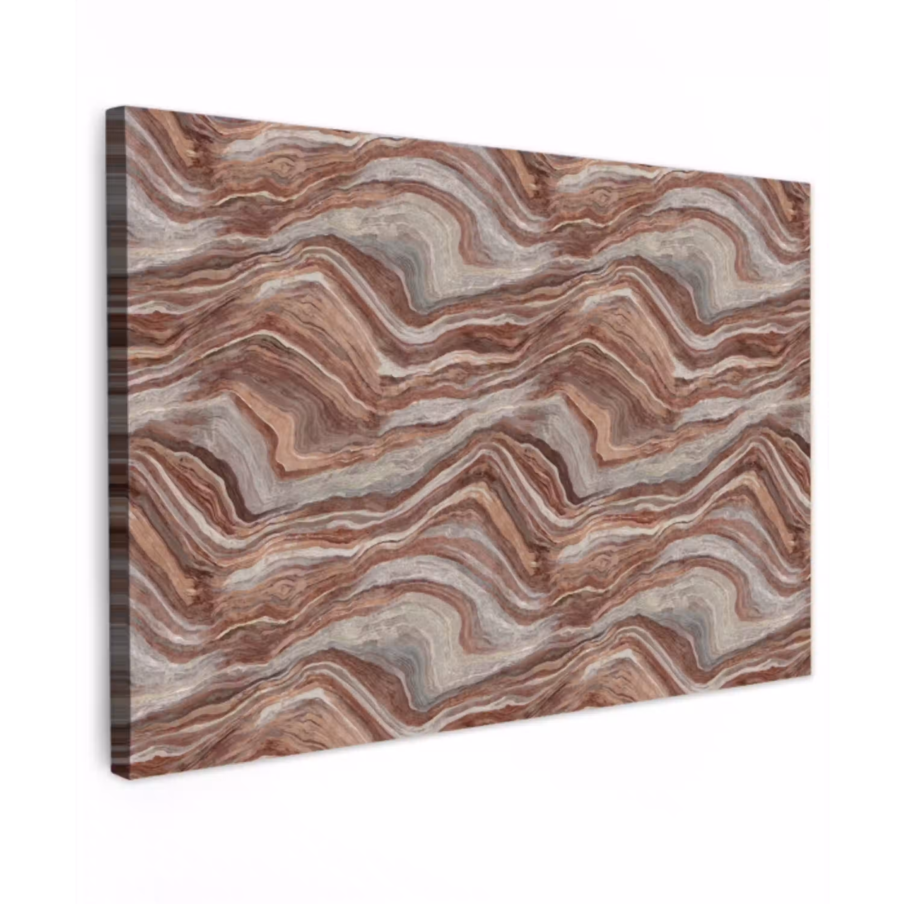 Patroon - Zandsteen - Travertijn canvas 2cm klein 34 -z3d