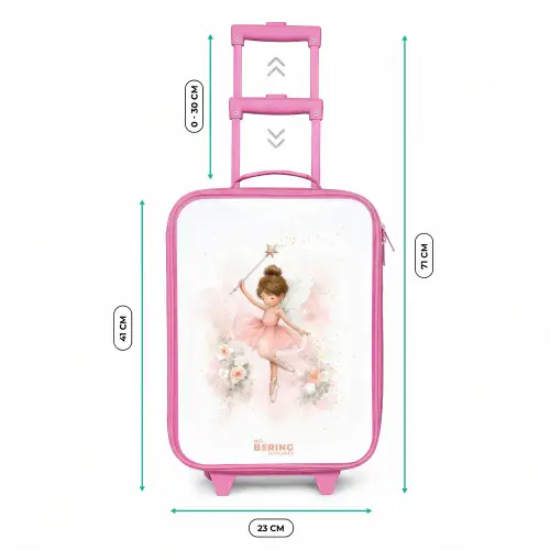 Ballerina fee in roze Kinderkoffer - Roze klein -productfoto_formaten