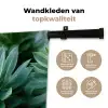 Blad - Plant - Groen - Textuur Wandkleed katoen klein -sfeer2