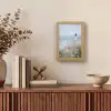 Vuurtoren - Klif - Zee - Bloemen Light Box met kabel (Tafellamp) klein -sfeer2