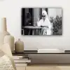 Modern - Vrouw - Zwart - Wit canvas 2cm klein -sfeer6