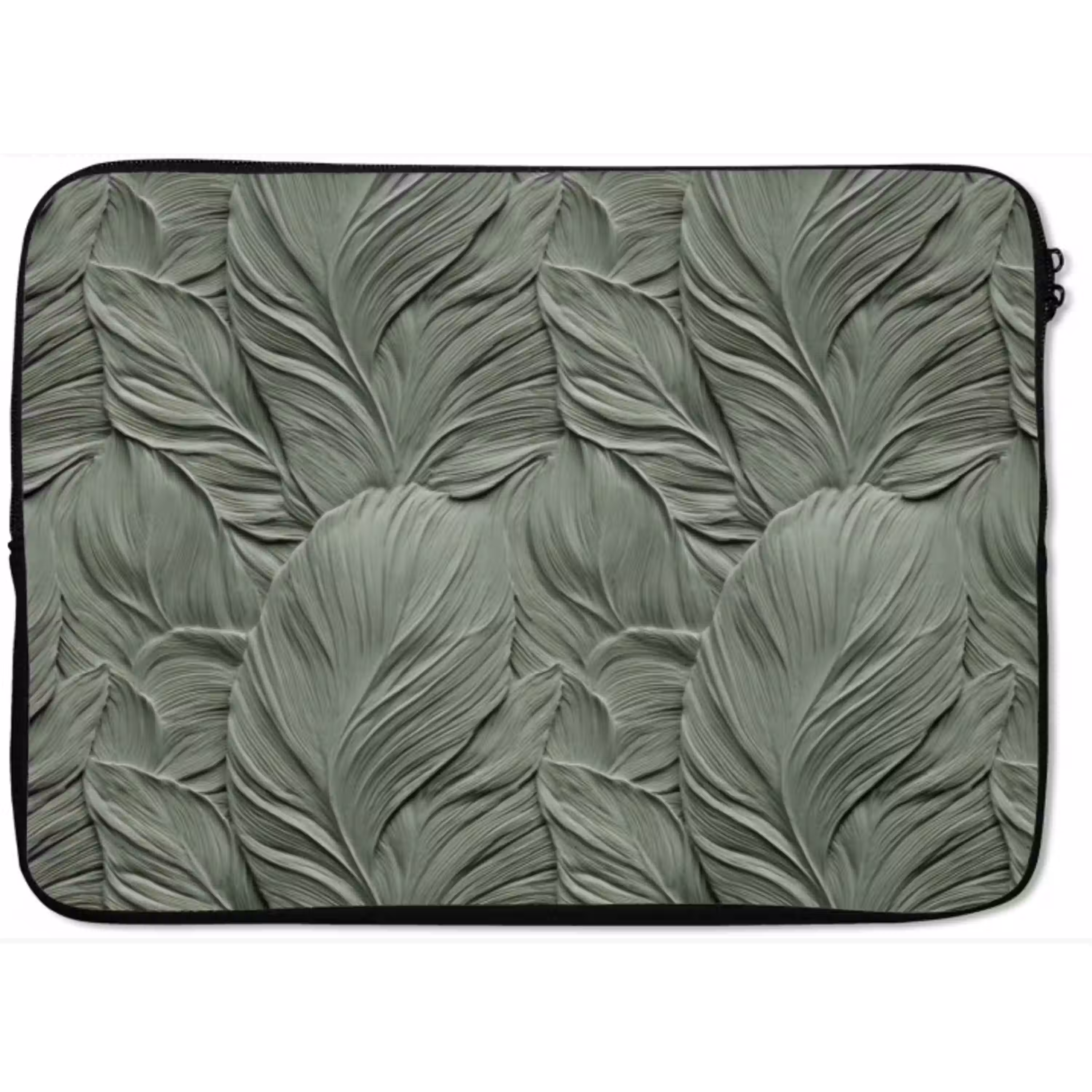 Bladeren - Textuur - Groen laptophoes neopreen klein 279 -zkaufland3dotto