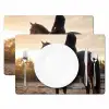 Harmonie - Ruiter - Zon Placemat vinyl groot -zzsfeer2_Kitchenyeah-website