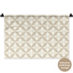 Patroon - Klassiek - Beige Wandkleed katoen klein 269 -t3d_DE