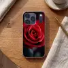 Rood - Roos - Romantisch Telefoonhoesje iPhone 17 Pro klein -sfeer1