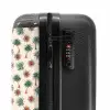Palmbomen en zonnetjes print NBS - Handbagage koffer - Volwassenen Unisex middel -slot