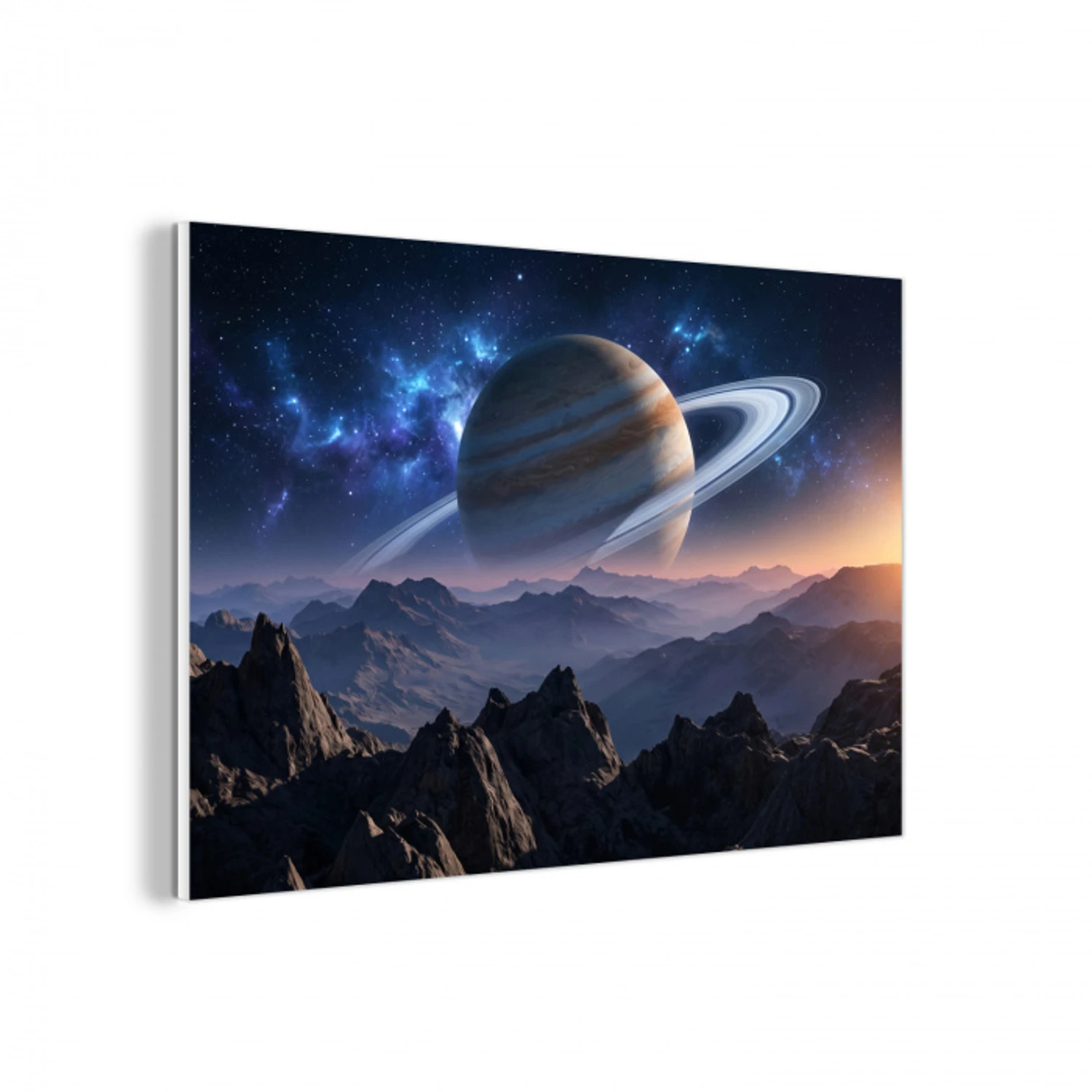 Fantasy - Kosmos - Landschap forex 5mm xxl -3d