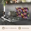 Viooltjes - Kleuren - Bloemblaadjes keuken achterwand spatscherm klein 900 -usp_NL