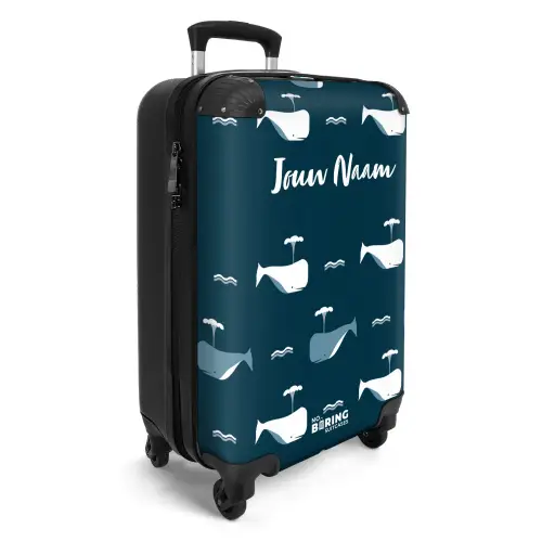 Walvisweelde NBS - Handbagage koffer - Kinderen Unisex middel -productfoto_3d
