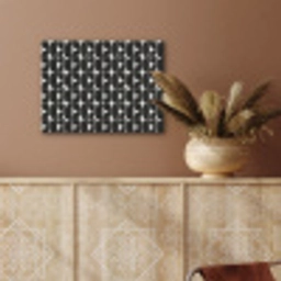 Modern - Geometrisch - Zwart PET vilt klein 837 -sfeer4