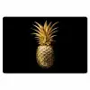 Ananas - Zwart - Goud - Luxe Placemat vinyl groot -zzsfeer1_Kitchenyeah-website