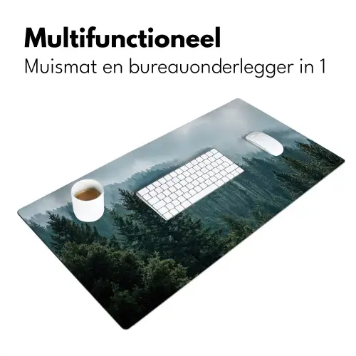 Naaldwoud - Bergen - Mist Muismat XXL klein -sfeer4