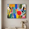 Stippen - Vormen - Modern - Kleuren Textielframe - compleet frame klein -sfeer2