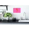 Palmbomen - Modern - Roze Muursticker klein -keuken