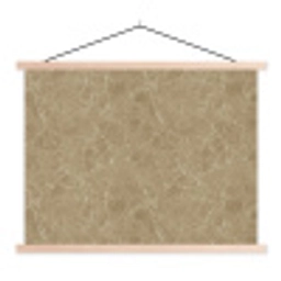 Beige - Marmer - Witte aders textielposter latten blank klein 122 -3d