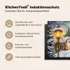 Kerstdorp - Huizen - Sneeuw - Kerst Inductie beschermer vinyl 3mm middel -tsfeer2_DE