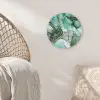 Goud - Marmer - Groen - Luxe - Marmerlook - Grijs Wandcirkel kunststof plaat 5mm dik klein -sfeer5