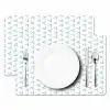 Geometrie - Patronen - Abstract Placemat vinyl groot 368 -zzsfeer2_Kitchenyeah-website