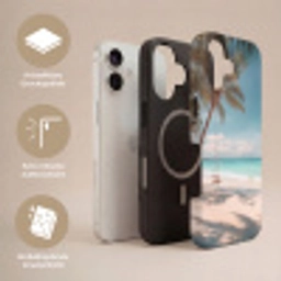 Palmboom - Schommel - Strand - Lucht Toughcase MagSafe Apple iPhone 17 klein -USP_Lagen_DE