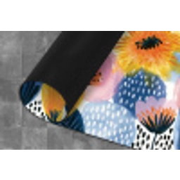 Creatief - Patroon - Kleurrijk Keukenloper - keukenmat middel 536 -closeup