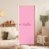 Toedeloe - Roze - Minimalistisch deurposter klein -sfeer2