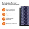 Oceaan - Touw - Blauw - Wit Inductie beschermer vinyl 3mm middel 564 -zzzzzzz-td-ups