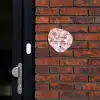 Hartvormige gloed - Sierlijk Naambord Organisch middel -sfeer1