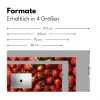 Aardbei - Fruit - Rood Muismat XXL klein -ysfeer5_duits