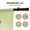 Groen - Disco - Decoratie - Appel Wandkleed katoen klein -sfeer2