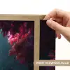 Standbeeld - Zeebodem - Koraal - Kleurrijk Light Box met batterij (Wandlamp) middel -USP_websiteprintNL