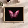 Vlinder - Fuchsia - Grafisch Dienblad Rechthoek middel -USP_Formaat