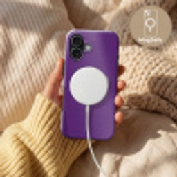 Passievrucht - Zaadjes - Paars - Minimalistisch Toughcase MagSafe Apple iPhone 17 klein -USP_MagsafeV