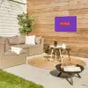 See the good - Oranje - Paars - Smiley Tuinposter op houten frame 2 cm dik klein -sfeer2