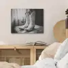 Wijn - Cowboylaarzen - Raamlicht - Wit PET vilt klein -sfeer3