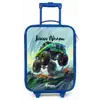 Groene Monstertruck met Penseelstreken Kinderkoffer - Blauw klein -zz3dotto