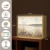 Meer - Water - Natuur - Beige Light Box met batterij (Wandlamp) middel -USP_websiteoverzichtNL