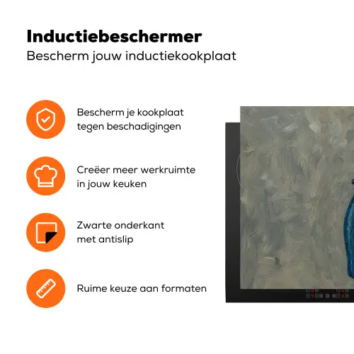 Tang - Schilderij - Textuur - Verf Inductie beschermer vinyl 3mm klein -zzzzzzz-td-ups