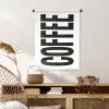 Koffie - Decoratie - Japandi - Vintage Wandkleed katoen klein -sfeer5