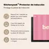 Roze - Gestreept - Belle Inductie beschermer vinyl 3mm middel -zzzzzzusp-haakje_ES