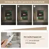 Kers - Cocktail - Rood - Marmer Light Box met kabel (Tafellamp) klein -USP_dimbaarNL