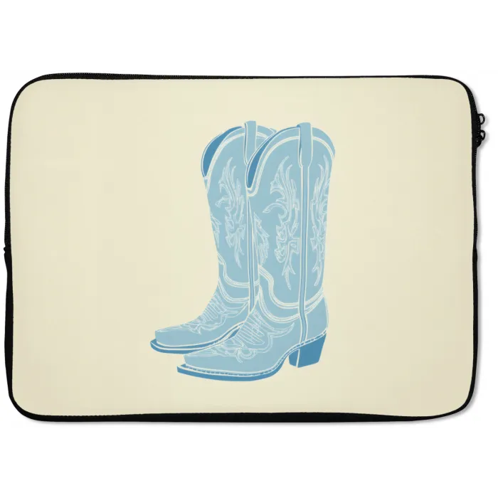 Illustratie - Cowboylaarzen - Patroon laptophoes neopreen klein -zkaufland3dotto