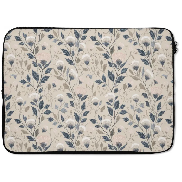 Klassiek - Botanisch - Kleurrijk laptophoes neopreen klein 279 -zkaufland3dotto