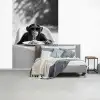 Aap - Spaghetti - Zonnebril - Zwart wit - Cool - Dier fotobehang vinyl groot -slaapkamer