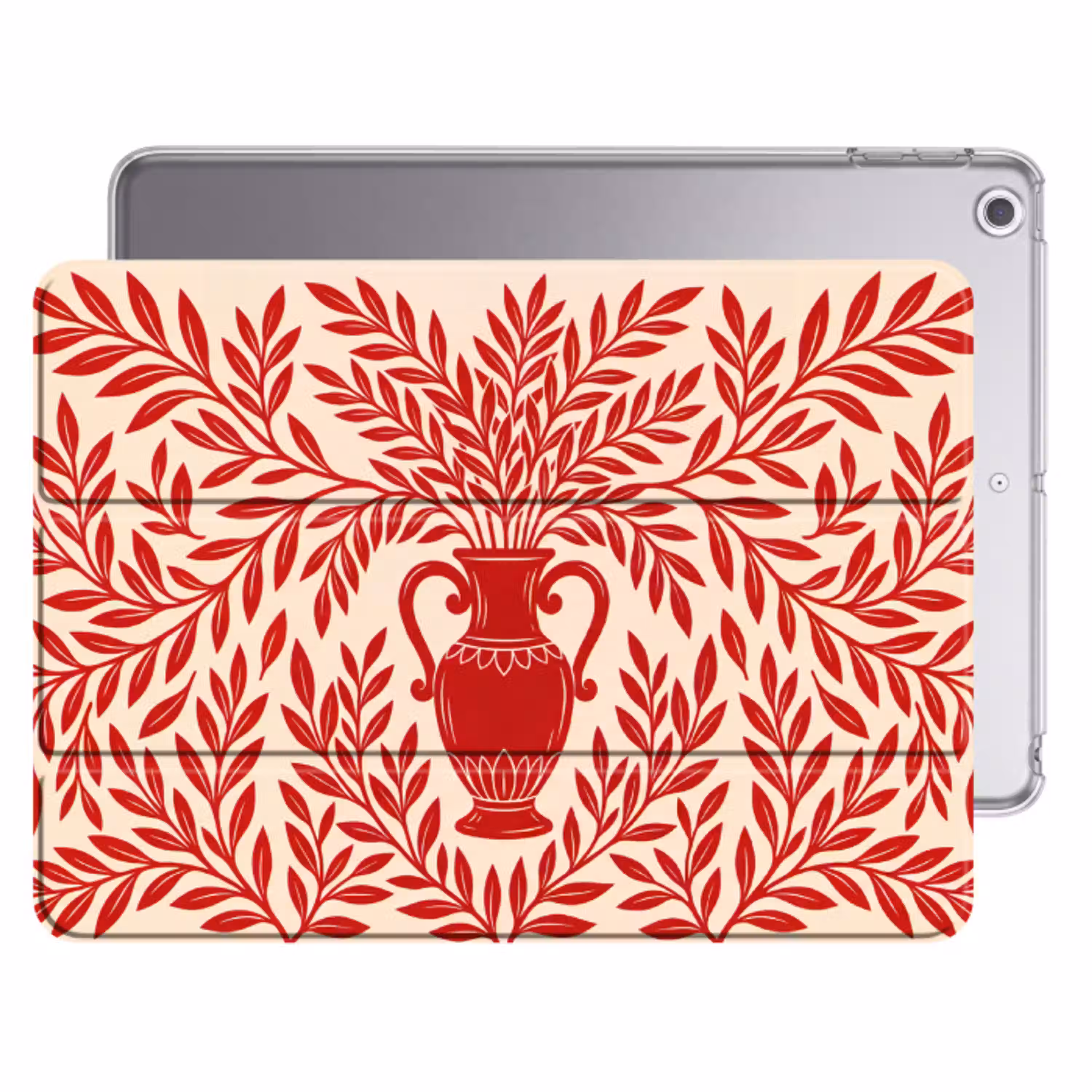 Vaas - Planten - Decoratie - Abstract - Rood Apple iPad 2017 middel -threedimensional_3d_global
